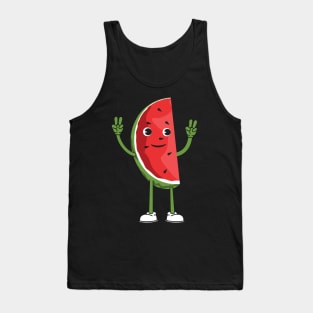 watermelon watermelon lover fruit summer fruit lover melon funny cute watermelons summer fruit watermelon day Tank Top